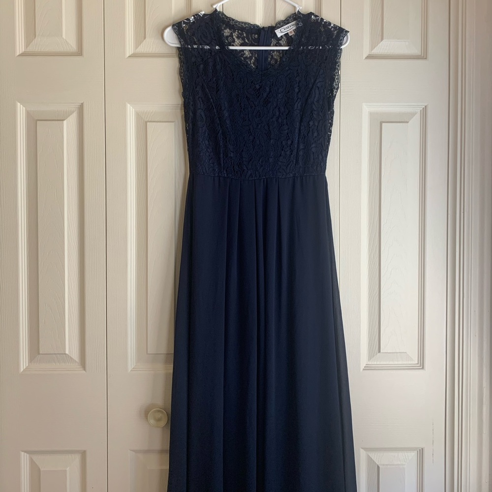 Beautiful Navy Blue Dress
